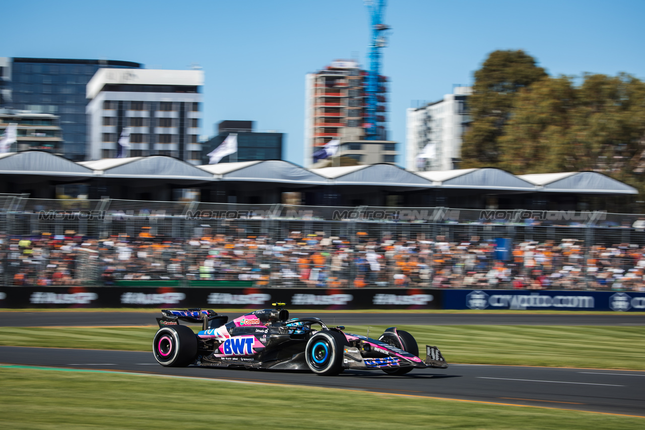 GP AUSTRALIA, Pierre Gasly (FRA) Alpine F1 Team A524.

24.03.2024. Formula 1 World Championship, Rd 3, Australian Grand Prix, Albert Park, Melbourne, Australia, Gara Day.

- www.xpbimages.com, EMail: requests@xpbimages.com © Copyright: Bearne / XPB Images