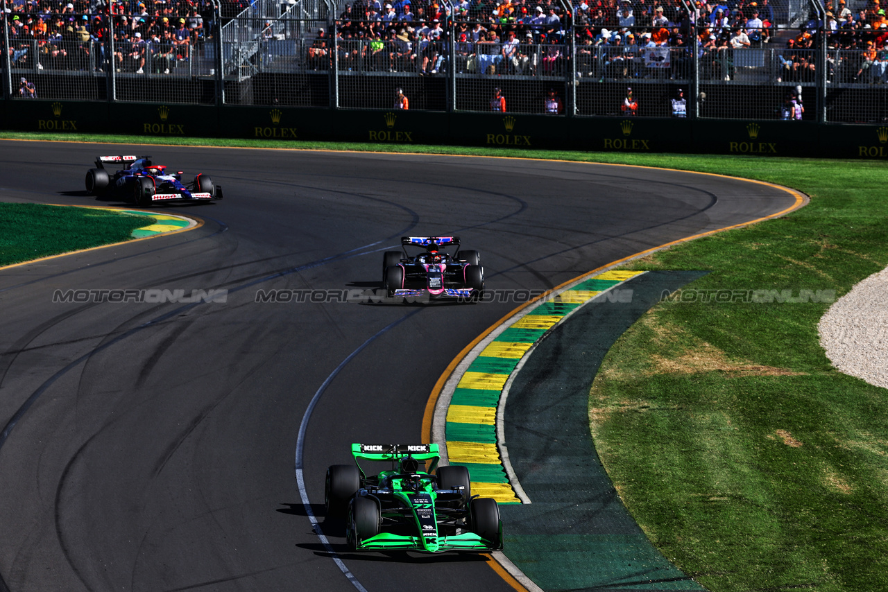 GP AUSTRALIA, Valtteri Bottas (FIN) Sauber C44.

24.03.2024. Formula 1 World Championship, Rd 3, Australian Grand Prix, Albert Park, Melbourne, Australia, Gara Day.

 - www.xpbimages.com, EMail: requests@xpbimages.com © Copyright: Coates / XPB Images