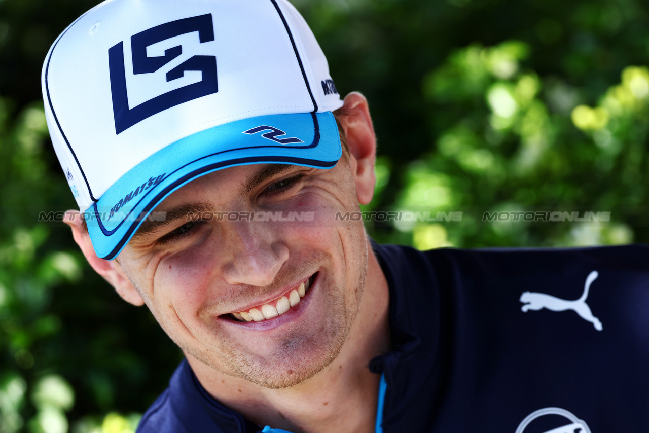 GP AUSTRALIA, Logan Sargeant (USA) Williams Racing.

21.03.2024. Formula 1 World Championship, Rd 3, Australian Grand Prix, Albert Park, Melbourne, Australia, Preparation Day.

 - www.xpbimages.com, EMail: requests@xpbimages.com © Copyright: Coates / XPB Images