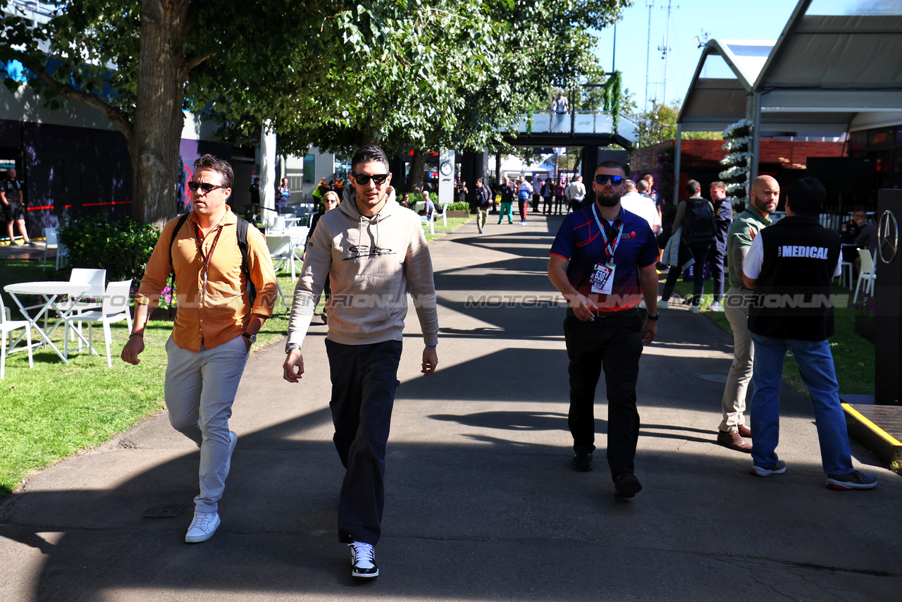 GP AUSTRALIA, Esteban Ocon (FRA) Alpine F1 Team.

21.03.2024. Formula 1 World Championship, Rd 3, Australian Grand Prix, Albert Park, Melbourne, Australia, Preparation Day.

 - www.xpbimages.com, EMail: requests@xpbimages.com © Copyright: Coates / XPB Images