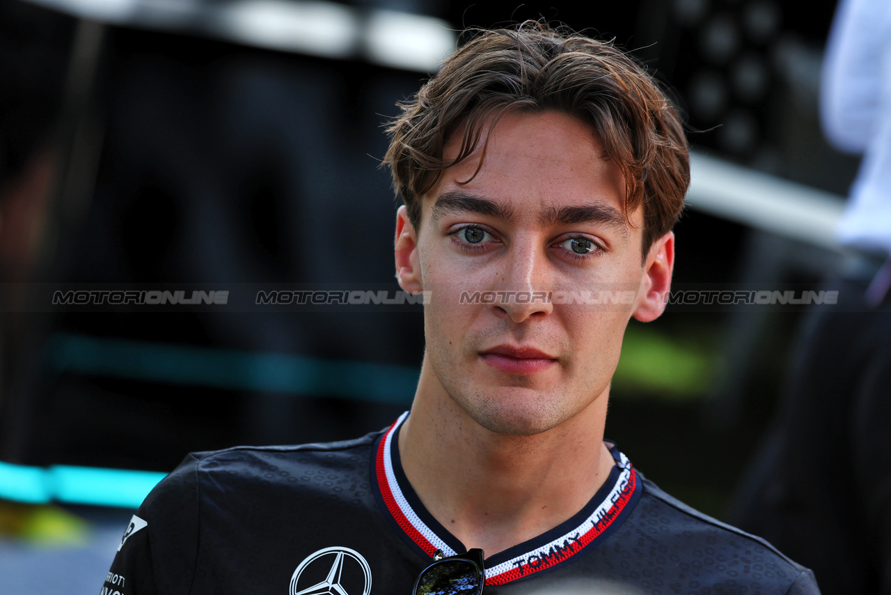 GP AUSTRALIA, George Russell (GBR) Mercedes AMG F1.

21.03.2024. Formula 1 World Championship, Rd 3, Australian Grand Prix, Albert Park, Melbourne, Australia, Preparation Day.

- www.xpbimages.com, EMail: requests@xpbimages.com © Copyright: Moy / XPB Images