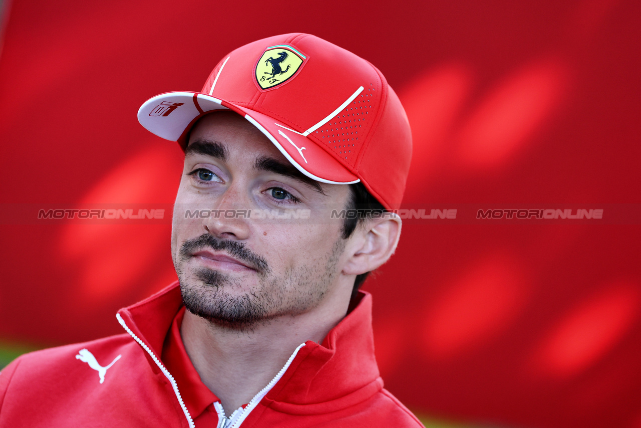 GP AUSTRALIA, Charles Leclerc (MON) Ferrari.

21.03.2024. Formula 1 World Championship, Rd 3, Australian Grand Prix, Albert Park, Melbourne, Australia, Preparation Day.

- www.xpbimages.com, EMail: requests@xpbimages.com © Copyright: Moy / XPB Images