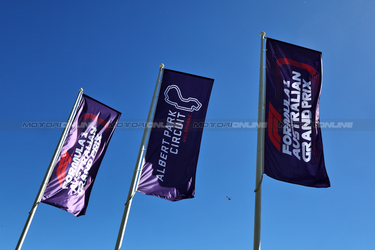 GP AUSTRALIA, Circuit Atmosfera.

21.03.2024. Formula 1 World Championship, Rd 3, Australian Grand Prix, Albert Park, Melbourne, Australia, Preparation Day.

- www.xpbimages.com, EMail: requests@xpbimages.com © Copyright: Moy / XPB Images
