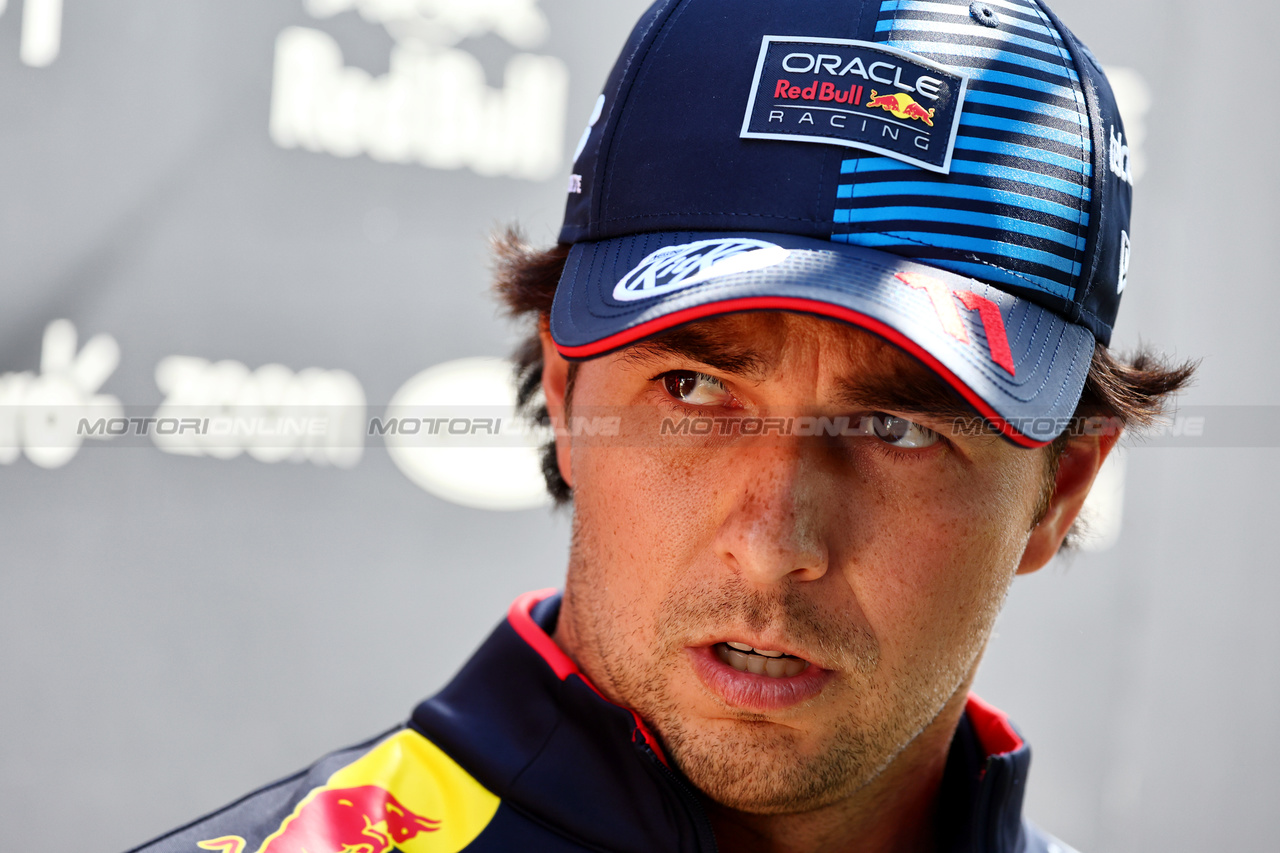 GP AUSTRALIA, Sergio Perez (MEX) Red Bull Racing.

21.03.2024. Formula 1 World Championship, Rd 3, Australian Grand Prix, Albert Park, Melbourne, Australia, Preparation Day.

- www.xpbimages.com, EMail: requests@xpbimages.com © Copyright: Batchelor / XPB Images