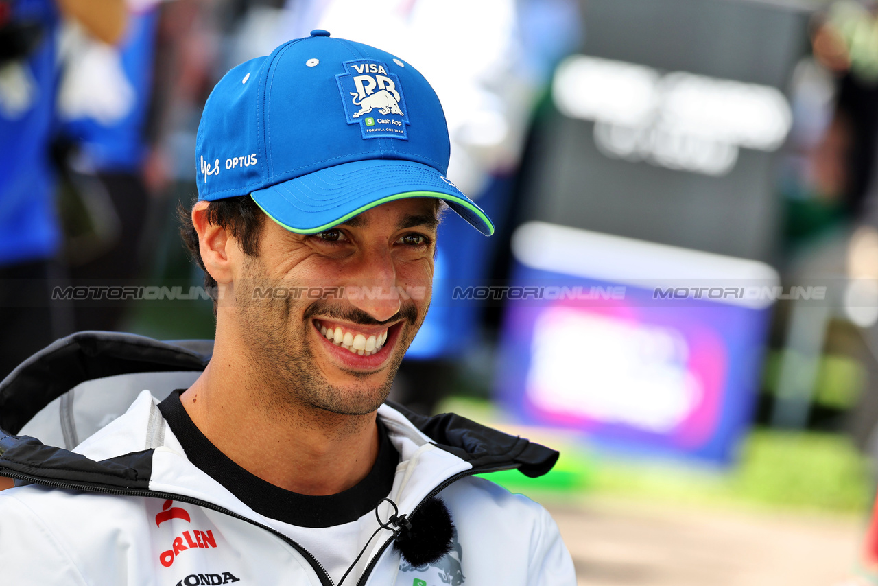 GP AUSTRALIA, Daniel Ricciardo (AUS) RB.

21.03.2024. Formula 1 World Championship, Rd 3, Australian Grand Prix, Albert Park, Melbourne, Australia, Preparation Day.

- www.xpbimages.com, EMail: requests@xpbimages.com © Copyright: Moy / XPB Images