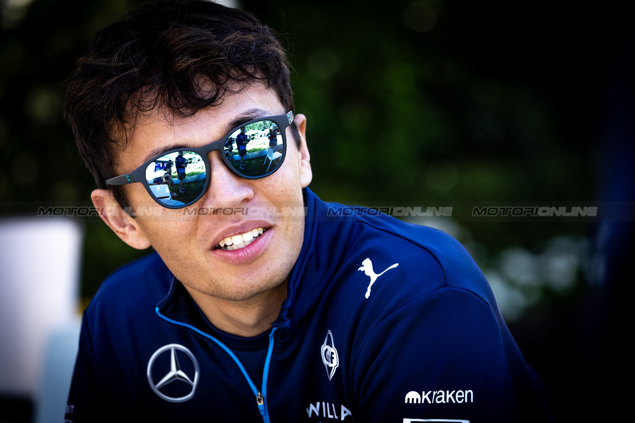 GP AUSTRALIA, Alexander Albon (THA) Williams Racing.

21.03.2024. Formula 1 World Championship, Rd 3, Australian Grand Prix, Albert Park, Melbourne, Australia, Preparation Day.

- www.xpbimages.com, EMail: requests@xpbimages.com © Copyright: Bearne / XPB Images