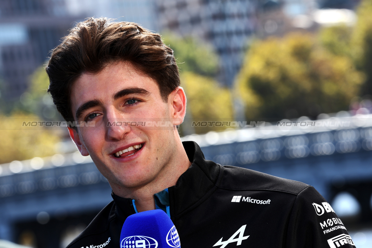 GP AUSTRALIA, Jack Doohan (AUS) Alpine F1 Team Reserve Driver.

21.03.2024. Formula 1 World Championship, Rd 3, Australian Grand Prix, Albert Park, Melbourne, Australia, Preparation Day.

- www.xpbimages.com, EMail: requests@xpbimages.com © Copyright: Moy / XPB Images