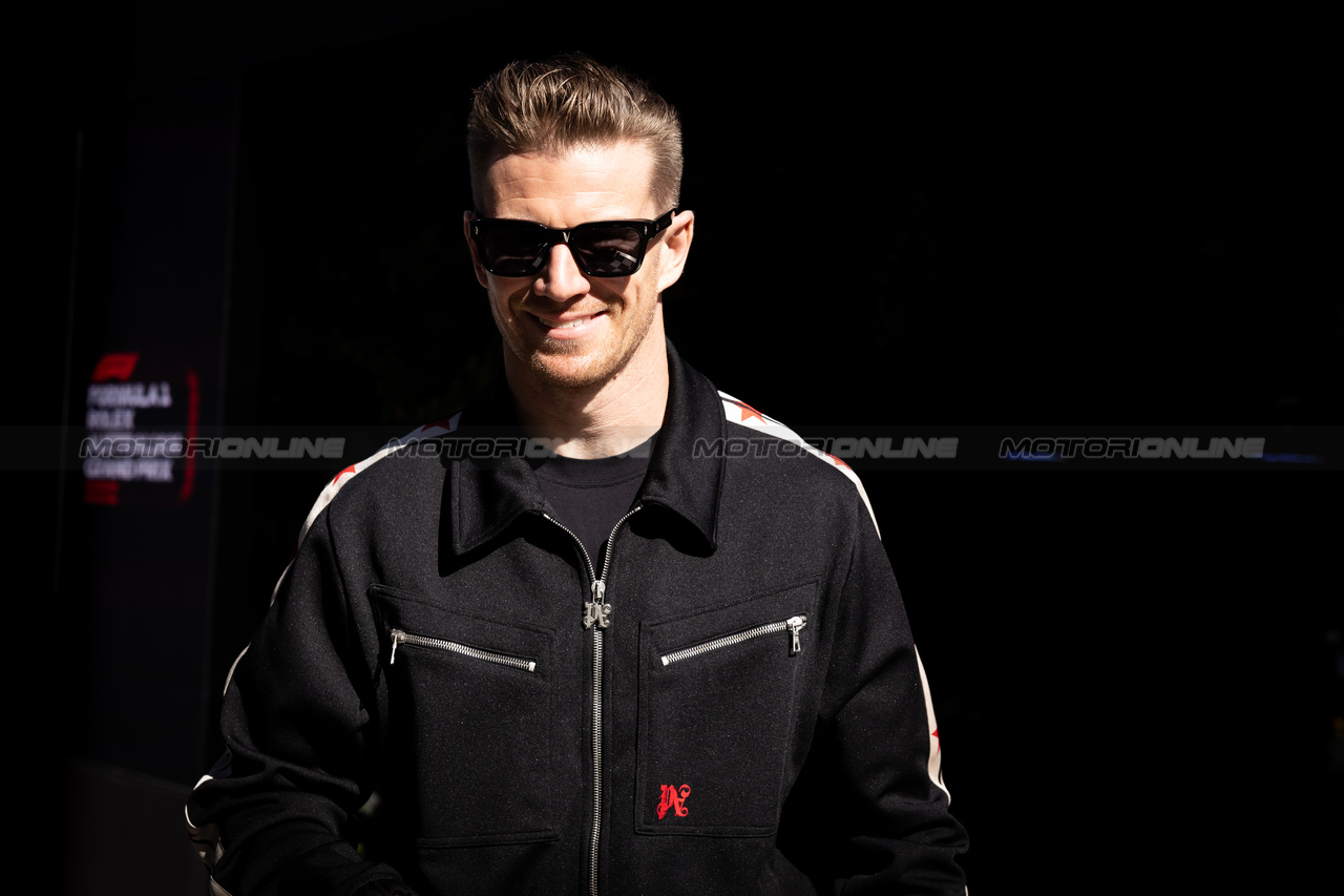 GP AUSTRALIA, Nico Hulkenberg (GER) Haas F1 Team.

21.03.2024. Formula 1 World Championship, Rd 3, Australian Grand Prix, Albert Park, Melbourne, Australia, Preparation Day.

- www.xpbimages.com, EMail: requests@xpbimages.com © Copyright: Bearne / XPB Images
