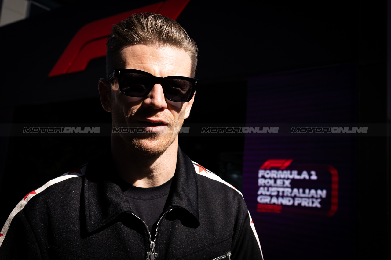 GP AUSTRALIA, Nico Hulkenberg (GER) Haas F1 Team.

21.03.2024. Formula 1 World Championship, Rd 3, Australian Grand Prix, Albert Park, Melbourne, Australia, Preparation Day.

- www.xpbimages.com, EMail: requests@xpbimages.com © Copyright: Bearne / XPB Images