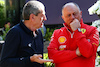 GP AUSTRALIA, (L to R): Guenther Steiner (ITA) RTL F1 TV Presenter with Frederic Vasseur (FRA) Ferrari Team Principal.
21.03.2024. Formula 1 World Championship, Rd 3, Australian Grand Prix, Albert Park, Melbourne, Australia, Preparation Day.
 - www.xpbimages.com, EMail: requests@xpbimages.com © Copyright: Coates / XPB Images