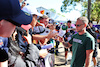 GP AUSTRALIA, Kevin Magnussen (DEN) Haas F1 Team with fans.
21.03.2024. Formula 1 World Championship, Rd 3, Australian Grand Prix, Albert Park, Melbourne, Australia, Preparation Day.
- www.xpbimages.com, EMail: requests@xpbimages.com © Copyright: Batchelor / XPB Images