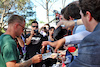 GP AUSTRALIA, Kevin Magnussen (DEN) Haas F1 Team with fans.
21.03.2024. Formula 1 World Championship, Rd 3, Australian Grand Prix, Albert Park, Melbourne, Australia, Preparation Day.
- www.xpbimages.com, EMail: requests@xpbimages.com © Copyright: Batchelor / XPB Images