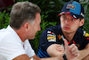 GP AUSTRALIA, Max Verstappen (NLD) Red Bull Racing with Christian Horner (GBR) Red Bull Racing Team Principal.
21.03.2024. Formula 1 World Championship, Rd 3, Australian Grand Prix, Albert Park, Melbourne, Australia, Preparation Day.
 - www.xpbimages.com, EMail: requests@xpbimages.com © Copyright: Coates / XPB Images