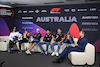 GP AUSTRALIA, (L to R): Daniel Ricciardo (AUS) RB; Oscar Piastri (AUS) McLaren; Logan Sargeant (USA) Williams Racing; Esteban Ocon (FRA) Alpine F1 Team; Kevin Magnussen (DEN) Haas F1 Team; Sergio Perez (MEX) Red Bull Racing; e Tom Clarkson (GBR) Journalist, in the FIA Press Conference.
21.03.2024. Formula 1 World Championship, Rd 3, Australian Grand Prix, Albert Park, Melbourne, Australia, Preparation Day.
- www.xpbimages.com, EMail: requests@xpbimages.com © Copyright: XPB Images