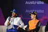 GP AUSTRALIA, (L to R): Daniel Ricciardo (AUS) RB e Oscar Piastri (AUS) McLaren in the FIA Press Conference.
21.03.2024. Formula 1 World Championship, Rd 3, Australian Grand Prix, Albert Park, Melbourne, Australia, Preparation Day.
- www.xpbimages.com, EMail: requests@xpbimages.com © Copyright: XPB Images