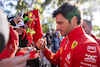 GP AUSTRALIA, Carlos Sainz Jr (ESP) Ferrari with fans.
21.03.2024. Formula 1 World Championship, Rd 3, Australian Grand Prix, Albert Park, Melbourne, Australia, Preparation Day.
- www.xpbimages.com, EMail: requests@xpbimages.com © Copyright: Bearne / XPB Images