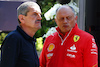 GP AUSTRALIA, (L to R): Guenther Steiner (ITA) RTL F1 TV Presenter with Frederic Vasseur (FRA) Ferrari Team Principal.
21.03.2024. Formula 1 World Championship, Rd 3, Australian Grand Prix, Albert Park, Melbourne, Australia, Preparation Day.
 - www.xpbimages.com, EMail: requests@xpbimages.com © Copyright: Coates / XPB Images