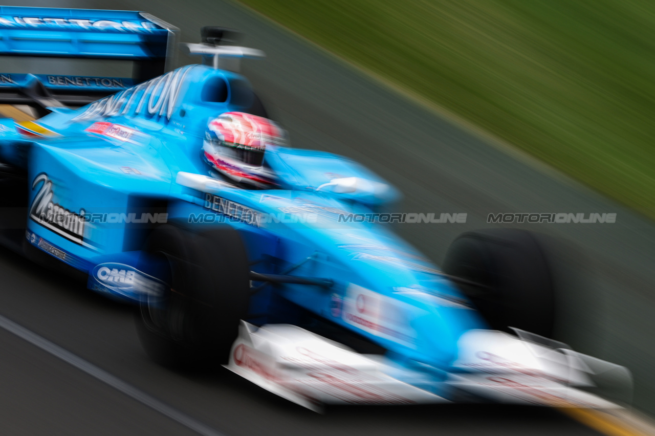 GP AUSTRALIA, Jack Doohan (AUS), Alpine F1 Team, drives the Benetton B200 
23.03.2024. Formula 1 World Championship, Rd 3, Australian Grand Prix, Albert Park, Melbourne, Australia, Qualifiche Day.
- www.xpbimages.com, EMail: requests@xpbimages.com © Copyright: Charniaux / XPB Images