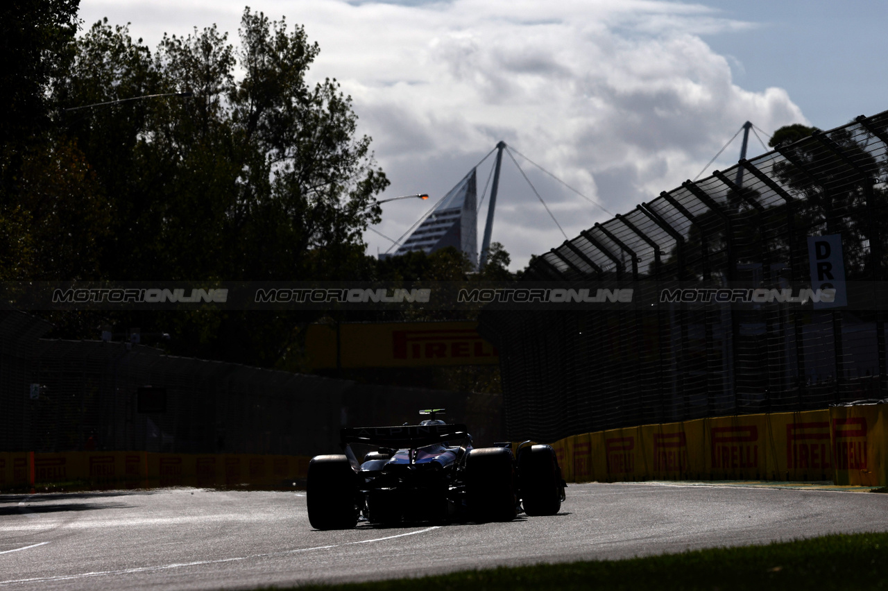 GP AUSTRALIA, Pierre Gasly (FRA), Alpine F1 Team 
23.03.2024. Formula 1 World Championship, Rd 3, Australian Grand Prix, Albert Park, Melbourne, Australia, Qualifiche Day.
- www.xpbimages.com, EMail: requests@xpbimages.com © Copyright: Charniaux / XPB Images