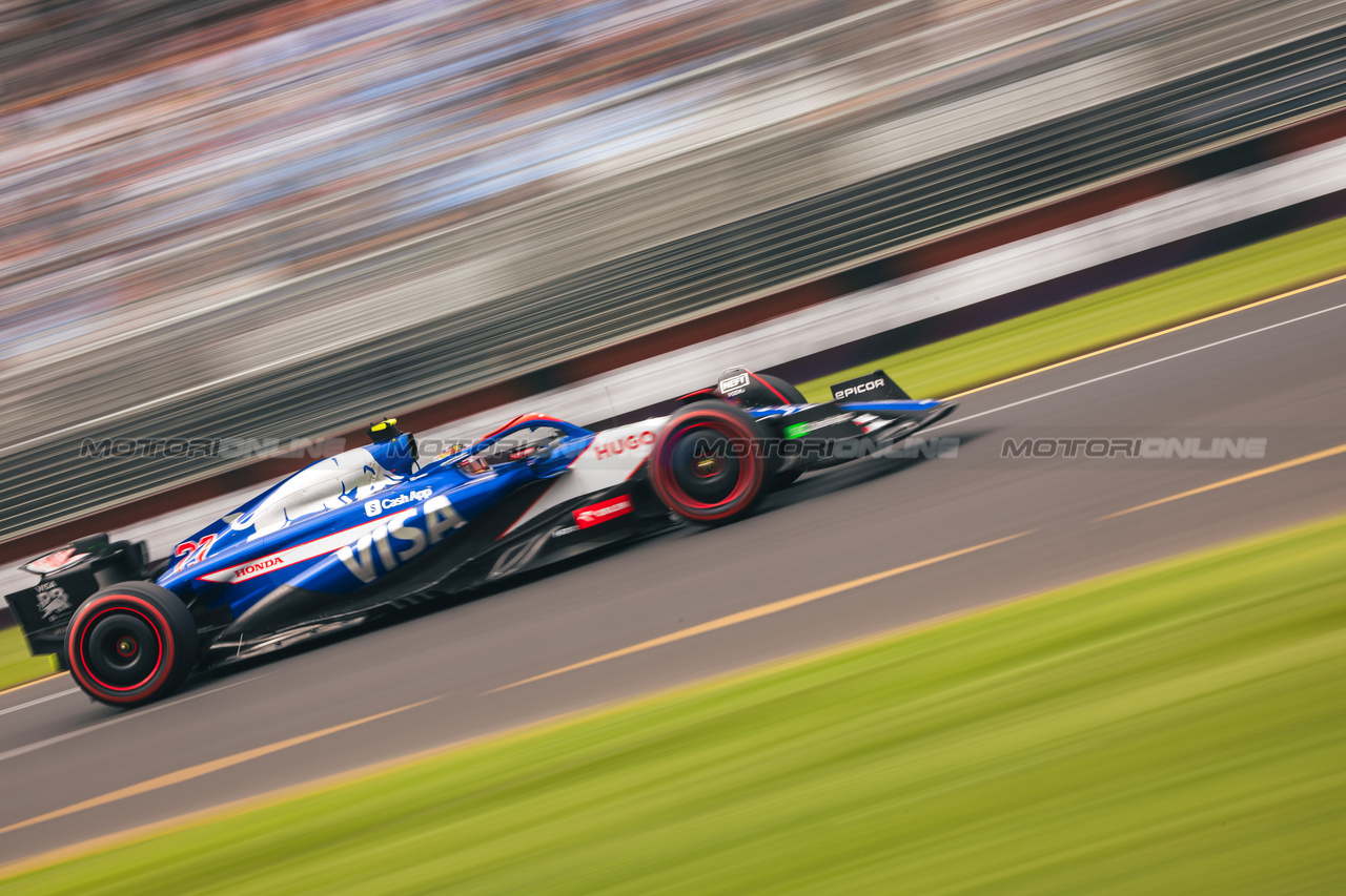 GP AUSTRALIA, Yuki Tsunoda (JPN) RB VCARB 01.

23.03.2024. Formula 1 World Championship, Rd 3, Australian Grand Prix, Albert Park, Melbourne, Australia, Qualifiche Day.

- www.xpbimages.com, EMail: requests@xpbimages.com © Copyright: Bearne / XPB Images