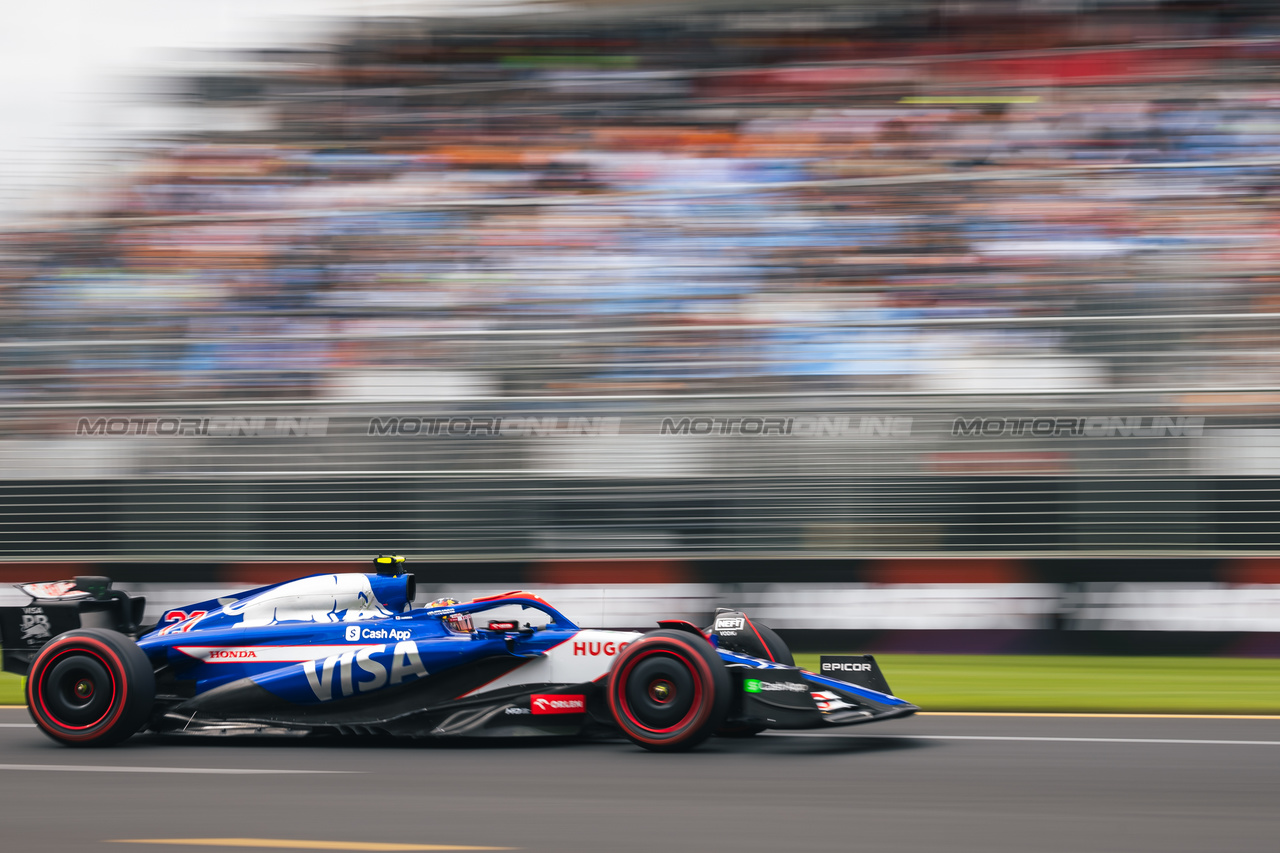 GP AUSTRALIA, Yuki Tsunoda (JPN) RB VCARB 01.

23.03.2024. Formula 1 World Championship, Rd 3, Australian Grand Prix, Albert Park, Melbourne, Australia, Qualifiche Day.

- www.xpbimages.com, EMail: requests@xpbimages.com © Copyright: Bearne / XPB Images