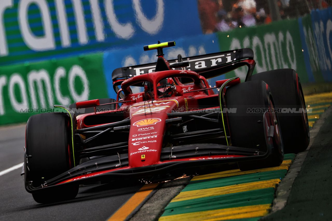 GP AUSTRALIA, Carlos Sainz Jr (ESP) Ferrari SF-24.

23.03.2024. Formula 1 World Championship, Rd 3, Australian Grand Prix, Albert Park, Melbourne, Australia, Qualifiche Day.

 - www.xpbimages.com, EMail: requests@xpbimages.com © Copyright: Coates / XPB Images