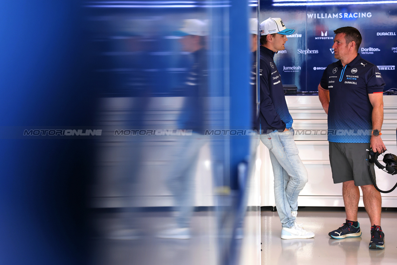 GP AUSTRALIA, Logan Sargeant (USA) Williams Racing.

23.03.2024. Formula 1 World Championship, Rd 3, Australian Grand Prix, Albert Park, Melbourne, Australia, Qualifiche Day.

- www.xpbimages.com, EMail: requests@xpbimages.com © Copyright: Bearne / XPB Images