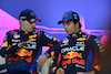 GP AUSTRALIA, (L to R): Max Verstappen (NLD) Red Bull Racing; e Sergio Perez (MEX) Red Bull Racing, in the post qualifying FIA Press Conference.
23.03.2024. Formula 1 World Championship, Rd 3, Australian Grand Prix, Albert Park, Melbourne, Australia, Qualifiche Day.
- www.xpbimages.com, EMail: requests@xpbimages.com © Copyright: XPB Images