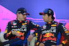 GP AUSTRALIA, (L to R): Max Verstappen (NLD) Red Bull Racing; e Sergio Perez (MEX) Red Bull Racing, in the post qualifying FIA Press Conference.
23.03.2024. Formula 1 World Championship, Rd 3, Australian Grand Prix, Albert Park, Melbourne, Australia, Qualifiche Day.
- www.xpbimages.com, EMail: requests@xpbimages.com © Copyright: XPB Images