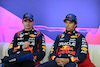 GP AUSTRALIA, (L to R): Max Verstappen (NLD) Red Bull Racing; e Sergio Perez (MEX) Red Bull Racing, in the post qualifying FIA Press Conference.
23.03.2024. Formula 1 World Championship, Rd 3, Australian Grand Prix, Albert Park, Melbourne, Australia, Qualifiche Day.
- www.xpbimages.com, EMail: requests@xpbimages.com © Copyright: XPB Images