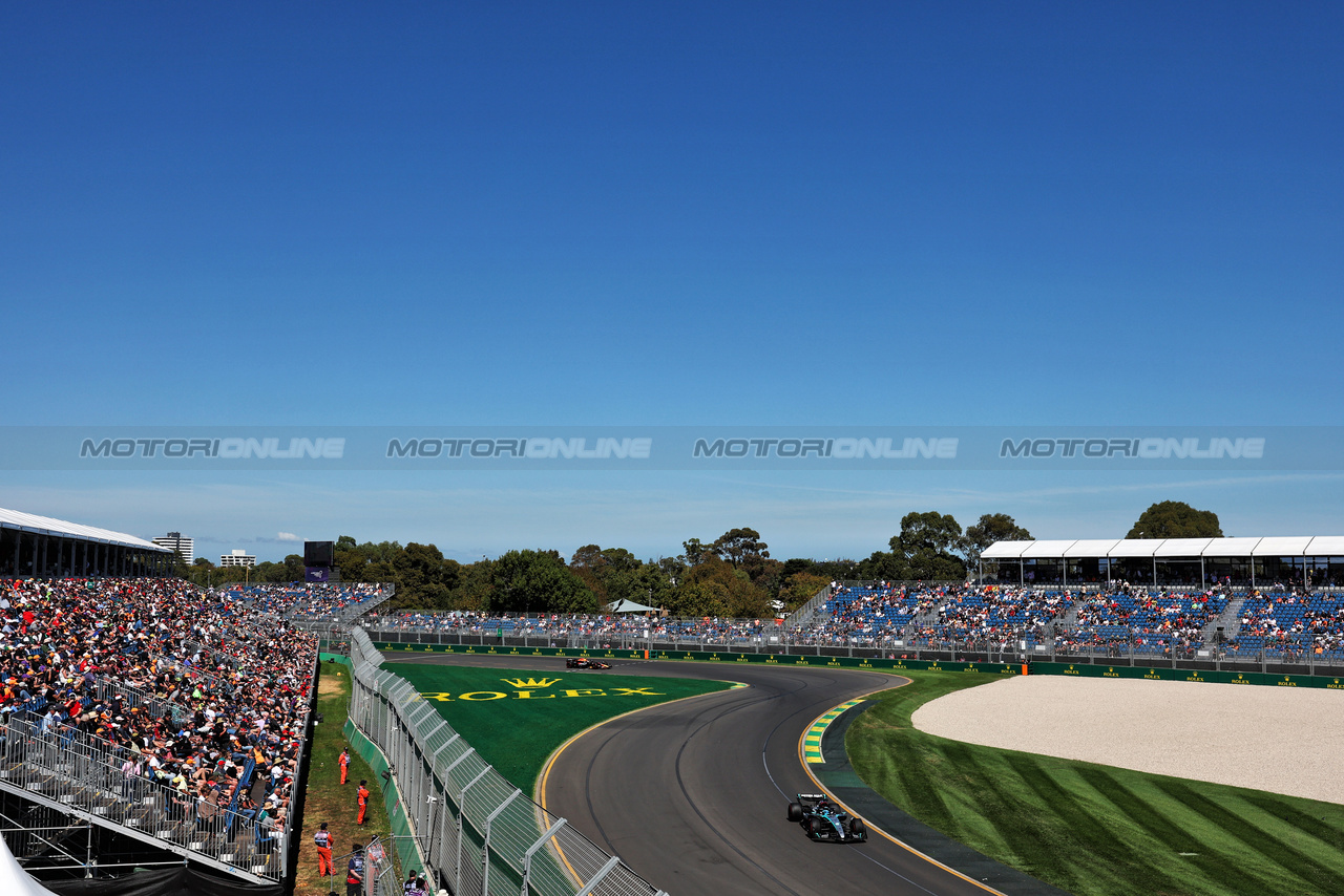 GP AUSTRALIA, George Russell (GBR) Mercedes AMG F1 W15.

22.03.2024. Formula 1 World Championship, Rd 3, Australian Grand Prix, Albert Park, Melbourne, Australia, Practice Day.

- www.xpbimages.com, EMail: requests@xpbimages.com © Copyright: Moy / XPB Images