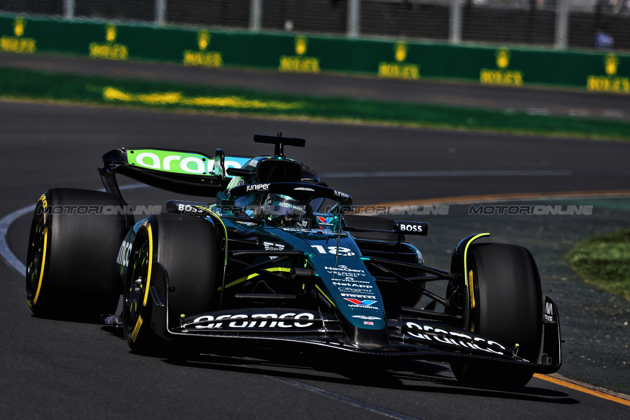 GP AUSTRALIA, Lance Stroll (CDN) Aston Martin F1 Team AMR24.

22.03.2024. Formula 1 World Championship, Rd 3, Australian Grand Prix, Albert Park, Melbourne, Australia, Practice Day.

- www.xpbimages.com, EMail: requests@xpbimages.com © Copyright: Moy / XPB Images