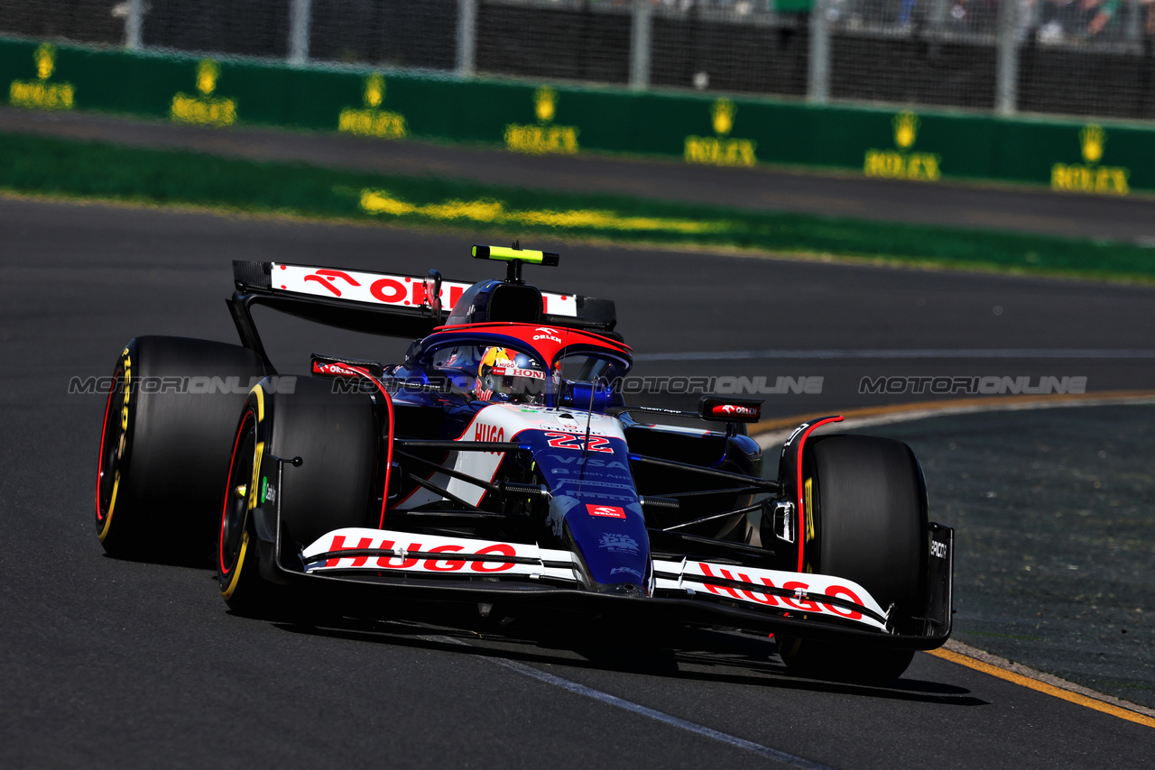 GP AUSTRALIA, Yuki Tsunoda (JPN) RB VCARB 01.

22.03.2024. Formula 1 World Championship, Rd 3, Australian Grand Prix, Albert Park, Melbourne, Australia, Practice Day.

- www.xpbimages.com, EMail: requests@xpbimages.com © Copyright: Moy / XPB Images