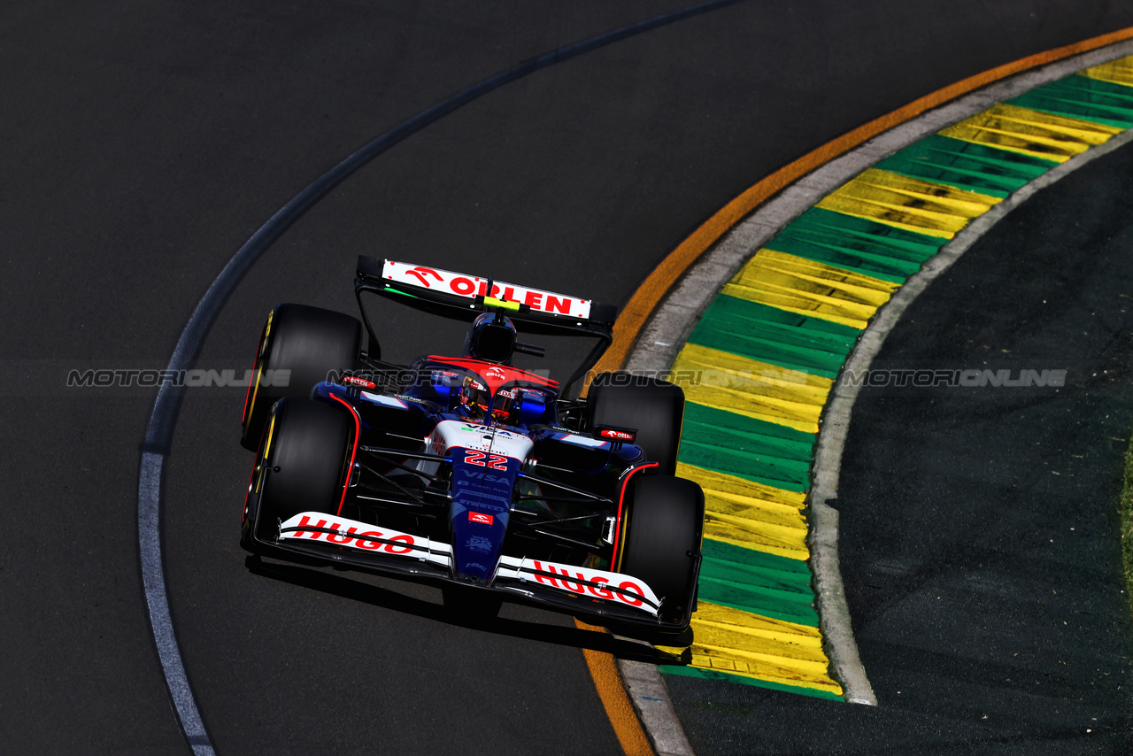 GP AUSTRALIA, Yuki Tsunoda (JPN) RB VCARB 01.

22.03.2024. Formula 1 World Championship, Rd 3, Australian Grand Prix, Albert Park, Melbourne, Australia, Practice Day.

 - www.xpbimages.com, EMail: requests@xpbimages.com © Copyright: Coates / XPB Images