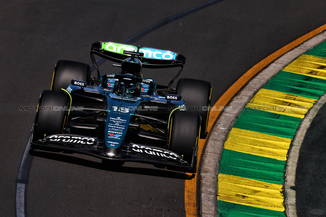 GP AUSTRALIA, Lance Stroll (CDN) Aston Martin F1 Team AMR24.

22.03.2024. Formula 1 World Championship, Rd 3, Australian Grand Prix, Albert Park, Melbourne, Australia, Practice Day.

 - www.xpbimages.com, EMail: requests@xpbimages.com © Copyright: Coates / XPB Images