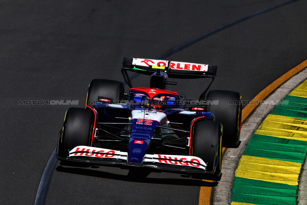 GP AUSTRALIA, Yuki Tsunoda (JPN) RB VCARB 01.

22.03.2024. Formula 1 World Championship, Rd 3, Australian Grand Prix, Albert Park, Melbourne, Australia, Practice Day.

 - www.xpbimages.com, EMail: requests@xpbimages.com © Copyright: Coates / XPB Images