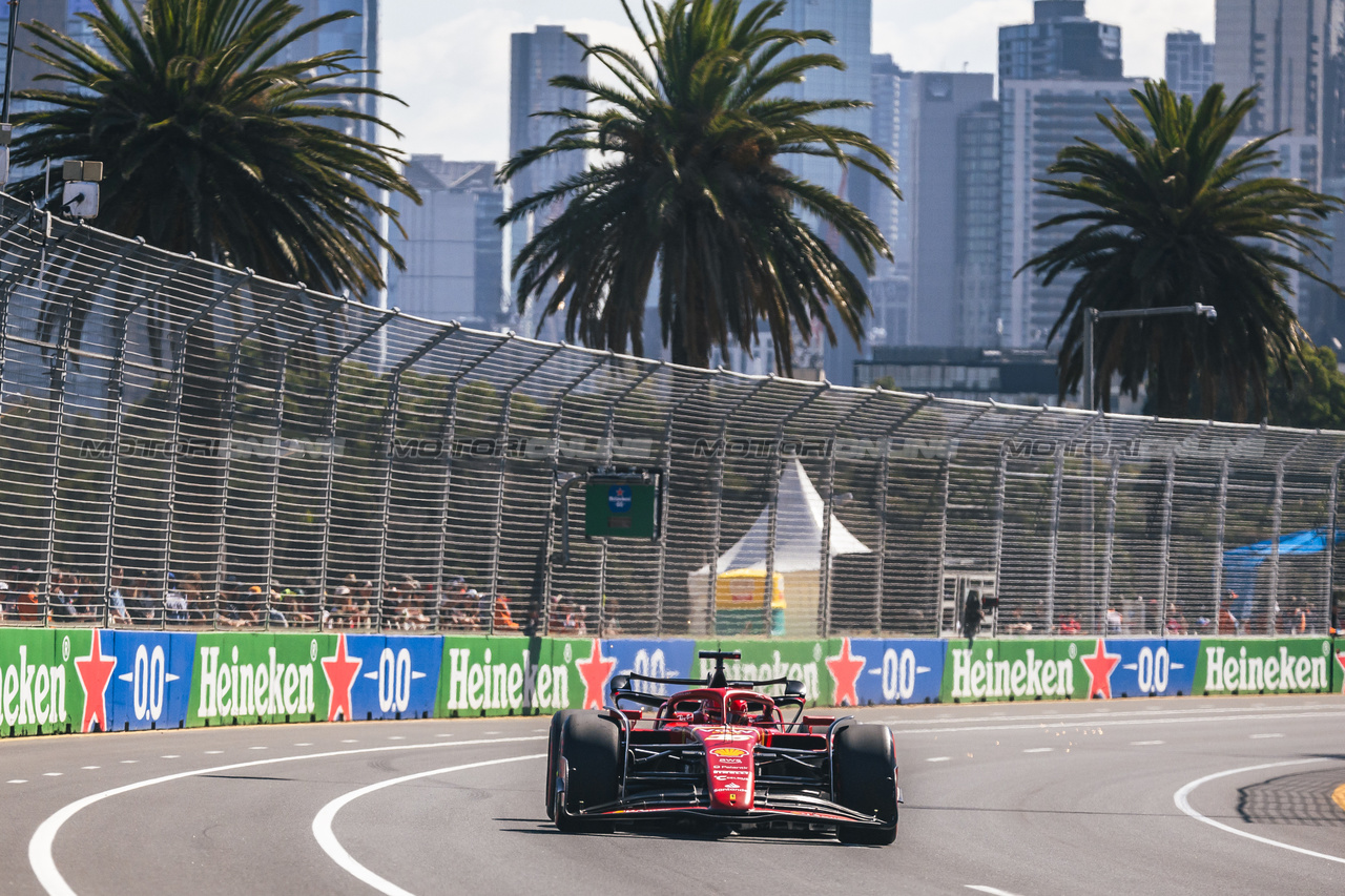 GP AUSTRALIA, Charles Leclerc (MON) Ferrari SF-24.

22.03.2024. Formula 1 World Championship, Rd 3, Australian Grand Prix, Albert Park, Melbourne, Australia, Practice Day.

- www.xpbimages.com, EMail: requests@xpbimages.com © Copyright: Bearne / XPB Images