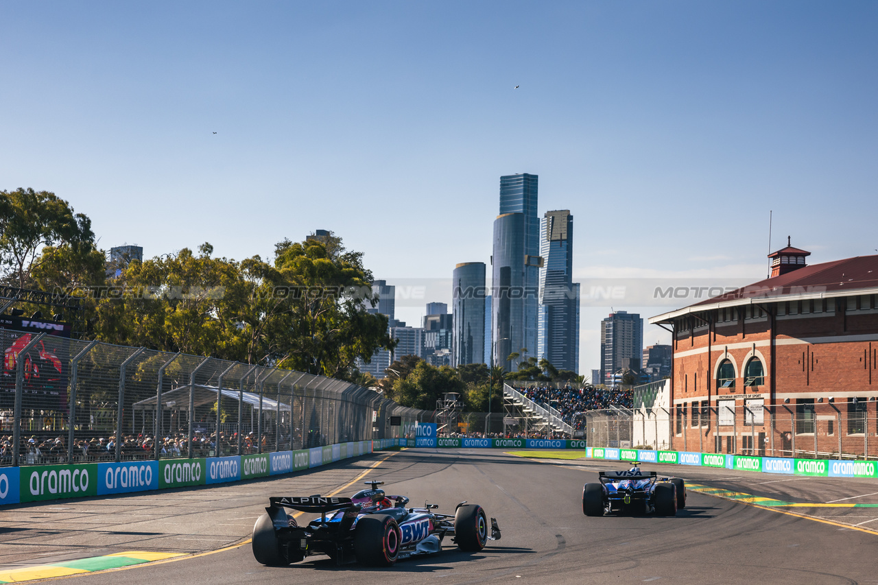 GP AUSTRALIA, Esteban Ocon (FRA) Alpine F1 Team A524.

22.03.2024. Formula 1 World Championship, Rd 3, Australian Grand Prix, Albert Park, Melbourne, Australia, Practice Day.

- www.xpbimages.com, EMail: requests@xpbimages.com © Copyright: Bearne / XPB Images