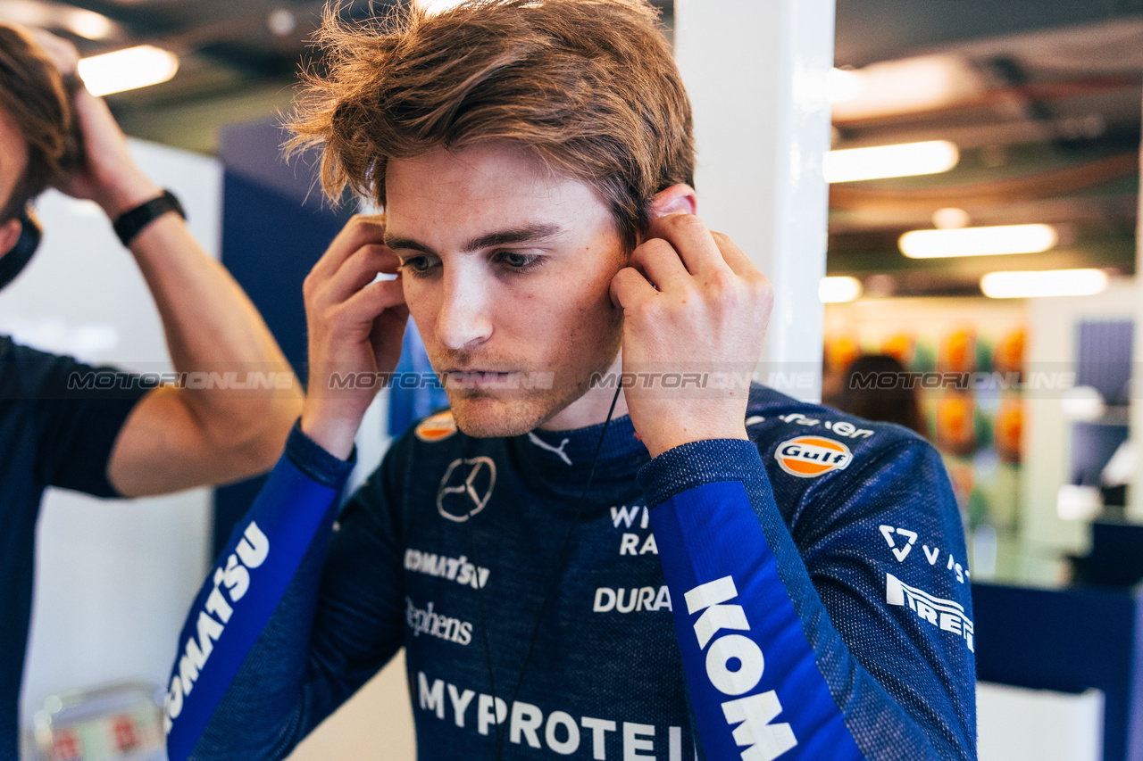 GP AUSTRALIA, Logan Sargeant (USA) Williams Racing.

22.03.2024. Formula 1 World Championship, Rd 3, Australian Grand Prix, Albert Park, Melbourne, Australia, Practice Day.

- www.xpbimages.com, EMail: requests@xpbimages.com © Copyright: Bearne / XPB Images