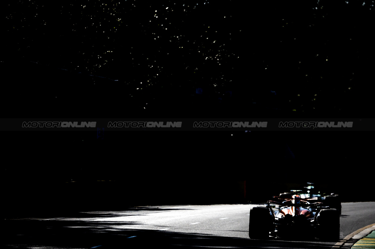 GP AUSTRALIA, Lando Norris (GBR) McLaren MCL38.

22.03.2024. Formula 1 World Championship, Rd 3, Australian Grand Prix, Albert Park, Melbourne, Australia, Practice Day.

- www.xpbimages.com, EMail: requests@xpbimages.com © Copyright: Bearne / XPB Images