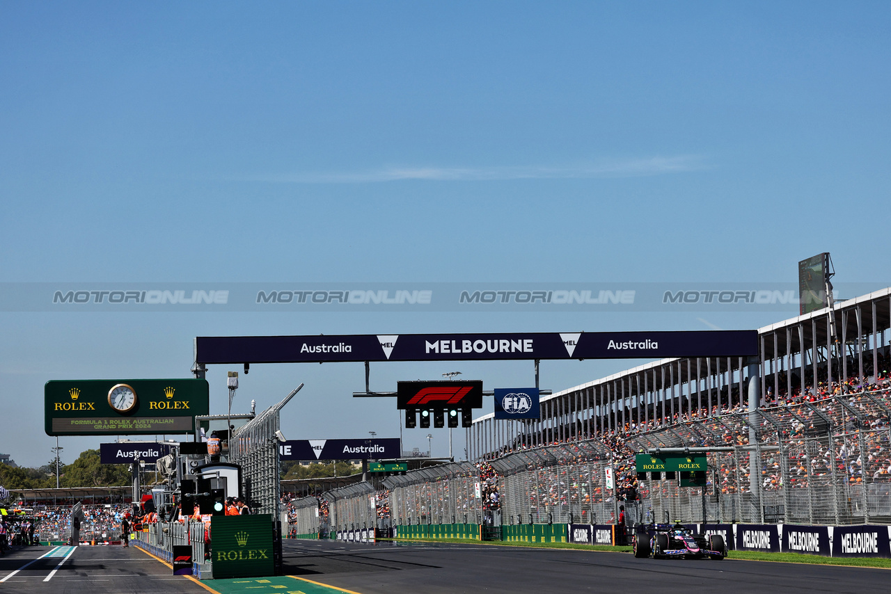 GP AUSTRALIA, Pierre Gasly (FRA) Alpine F1 Team A524.

22.03.2024. Formula 1 World Championship, Rd 3, Australian Grand Prix, Albert Park, Melbourne, Australia, Practice Day.

- www.xpbimages.com, EMail: requests@xpbimages.com © Copyright: Moy / XPB Images