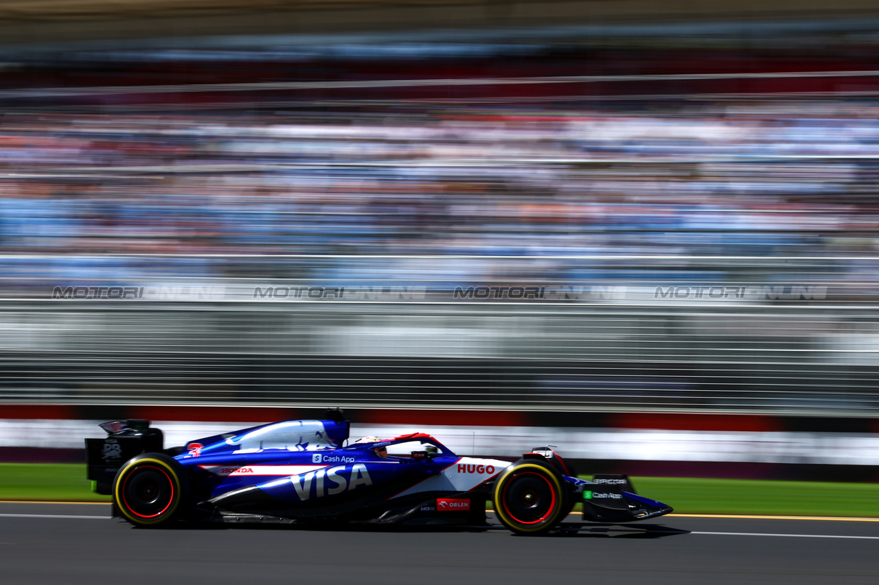 GP AUSTRALIA, Daniel Ricciardo (AUS), RB F1 Team 
22.03.2024. Formula 1 World Championship, Rd 3, Australian Grand Prix, Albert Park, Melbourne, Australia, Practice Day.
- www.xpbimages.com, EMail: requests@xpbimages.com © Copyright: Charniaux / XPB Images