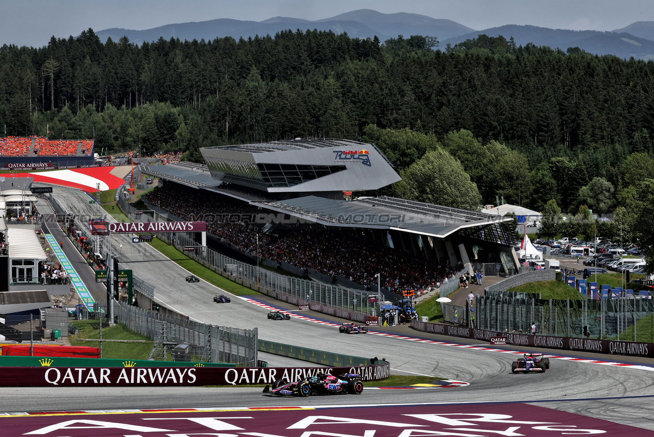 GP AUSTRIA, Pierre Gasly (FRA) Alpine F1 Team A524.

30.06.2024. Formula 1 World Championship, Rd 11, Austrian Grand Prix, Spielberg, Austria, Gara Day.

- www.xpbimages.com, EMail: requests@xpbimages.com © Copyright: Charniaux / XPB Images