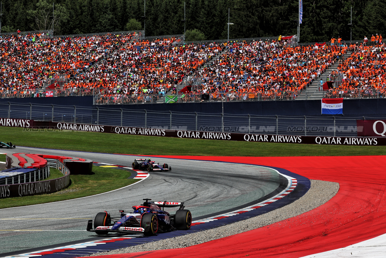 GP AUSTRIA, Daniel Ricciardo (AUS) RB VCARB 01.

30.06.2024. Formula 1 World Championship, Rd 11, Austrian Grand Prix, Spielberg, Austria, Gara Day.

- www.xpbimages.com, EMail: requests@xpbimages.com © Copyright: Batchelor / XPB Images