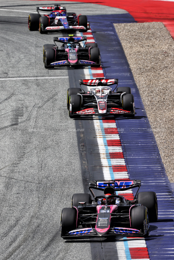 GP AUSTRIA, Esteban Ocon (FRA) Alpine F1 Team A524.

30.06.2024. Formula 1 World Championship, Rd 11, Austrian Grand Prix, Spielberg, Austria, Gara Day.

- www.xpbimages.com, EMail: requests@xpbimages.com © Copyright: Batchelor / XPB Images