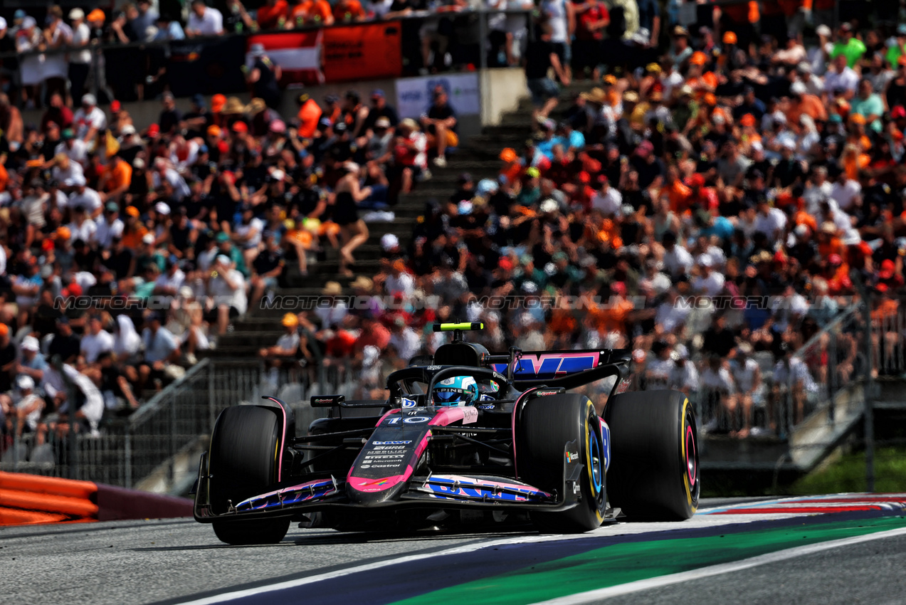 GP AUSTRIA, Pierre Gasly (FRA) Alpine F1 Team A524.

30.06.2024. Formula 1 World Championship, Rd 11, Austrian Grand Prix, Spielberg, Austria, Gara Day.

- www.xpbimages.com, EMail: requests@xpbimages.com © Copyright: Charniaux / XPB Images