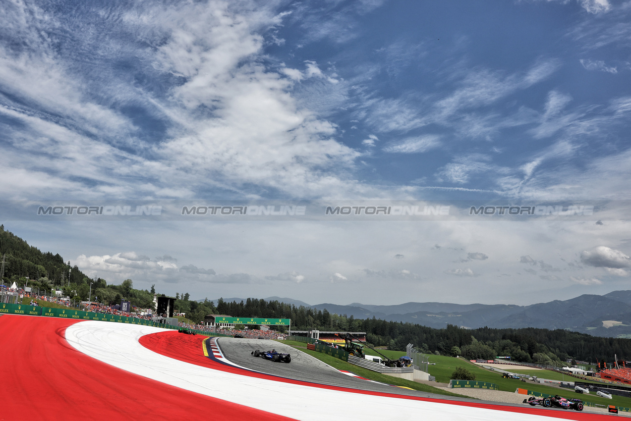 GP AUSTRIA, Alexander Albon (THA) Williams Racing FW46.

30.06.2024. Formula 1 World Championship, Rd 11, Austrian Grand Prix, Spielberg, Austria, Gara Day.

- www.xpbimages.com, EMail: requests@xpbimages.com © Copyright: Bearne / XPB Images