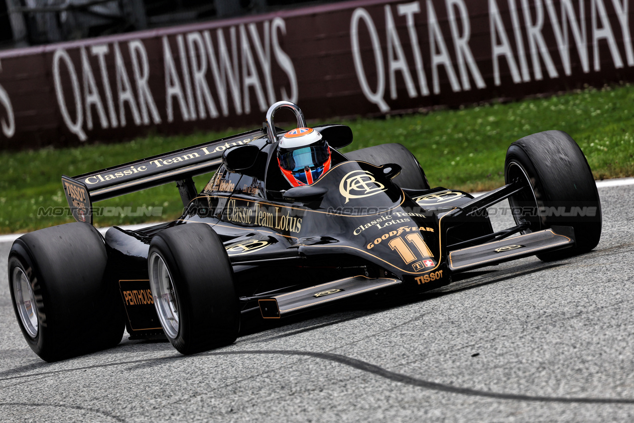 GP AUSTRIA, Johnny Herbert (GBR) in the Lotus 91.

30.06.2024. Formula 1 World Championship, Rd 11, Austrian Grand Prix, Spielberg, Austria, Gara Day.

- www.xpbimages.com, EMail: requests@xpbimages.com © Copyright: Batchelor / XPB Images