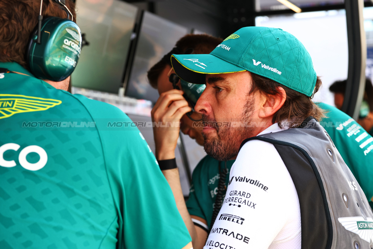 GP AUSTRIA, Fernando Alonso (ESP) Aston Martin F1 Team.

30.06.2024. Formula 1 World Championship, Rd 11, Austrian Grand Prix, Spielberg, Austria, Gara Day.

 - www.xpbimages.com, EMail: requests@xpbimages.com © Copyright: Coates / XPB Images