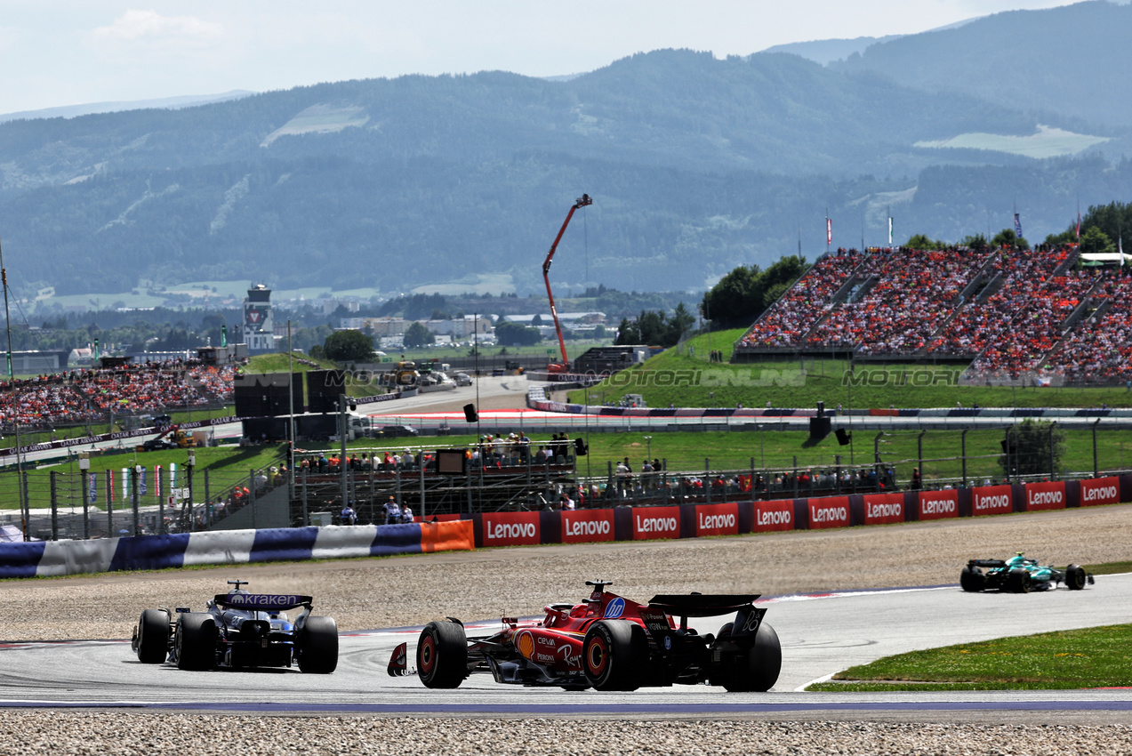 GP AUSTRIA, Charles Leclerc (MON) Ferrari SF-24.



30.06.2024. Formula 1 World Championship, Rd 11, Austrian Grand Prix, Spielberg, Austria, Gara Day.

 - www.xpbimages.com, EMail: requests@xpbimages.com © Copyright: Coates / XPB Images